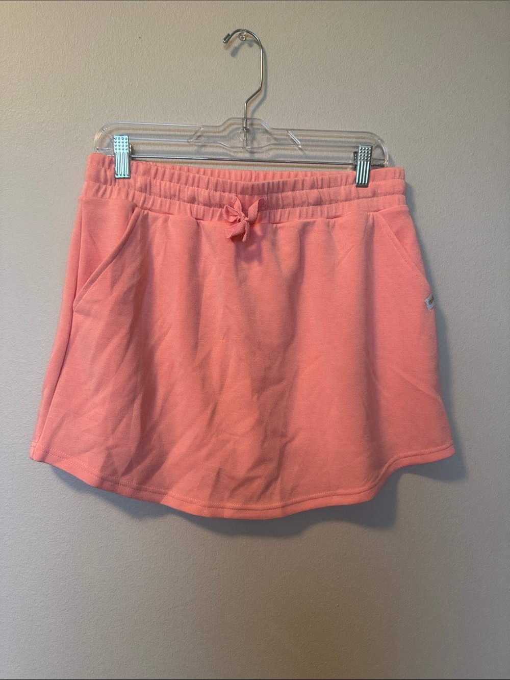 Simply Southern Coral Pink Drawstring Skort